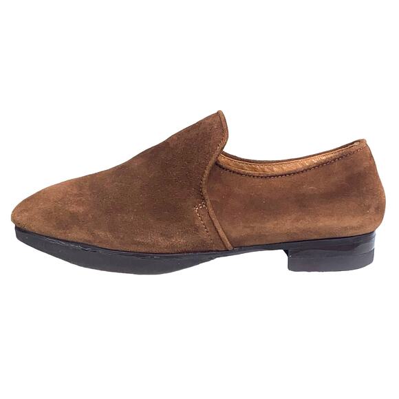 Aquatalia Women’s Revy Brown Suede Slii On Flat Size US 6 - Picture 3 of 11